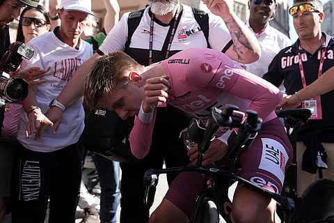 Giro d'Italia: Tadej Pogacar wins stage 7