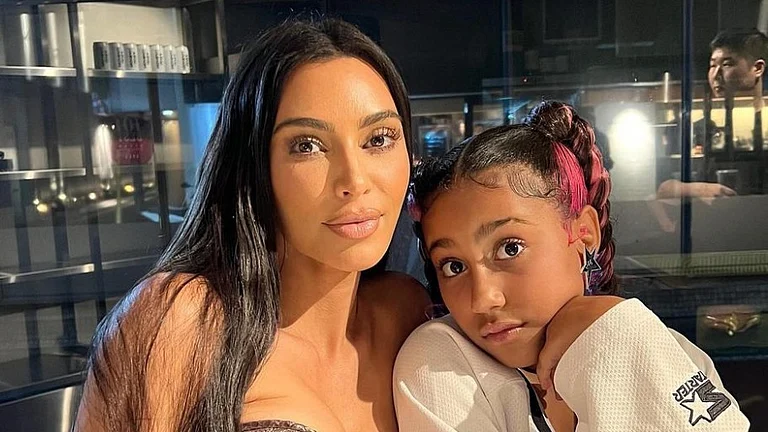 Kim Kardashian, North West - Instagram