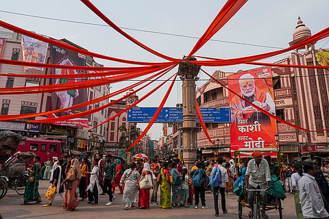 Preps ahead of PM Modi's roadshow in Varanasi