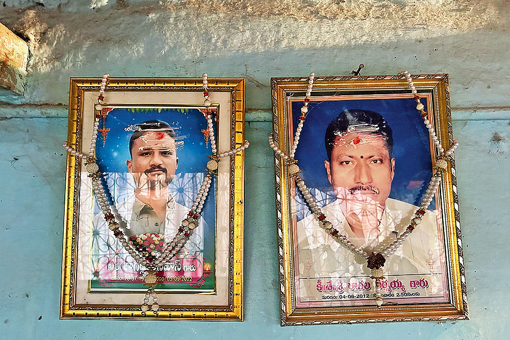 Photo: Anisha Reddy : A Trial of Losses: Both Seenu and his father Rajashekhar moved to Saudi Arabia from Ramadugu Mandal, Karimnagar in search of jobs and passed away there