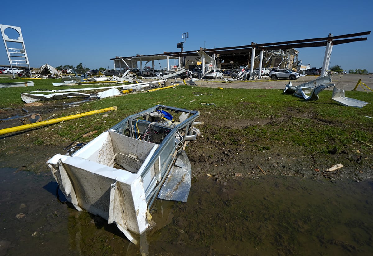 Tornado In Texas Causes Widespread Destruction - AP