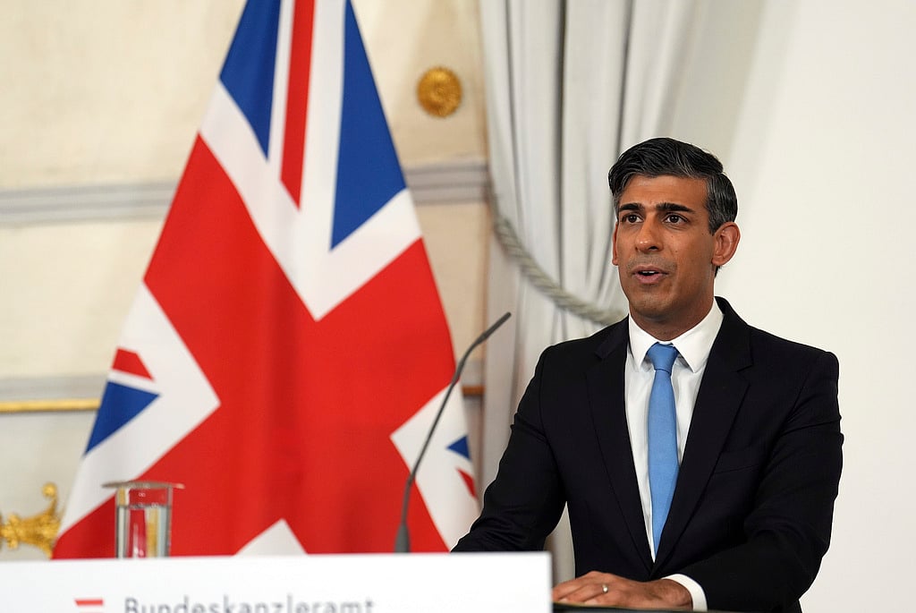 AP  : British Prime Minister Rishi Sunak |