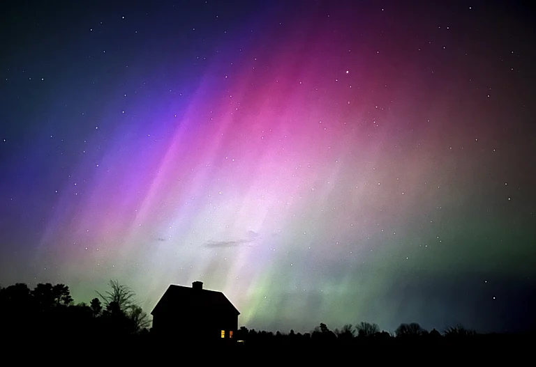 Northern Lights in Maine - AP