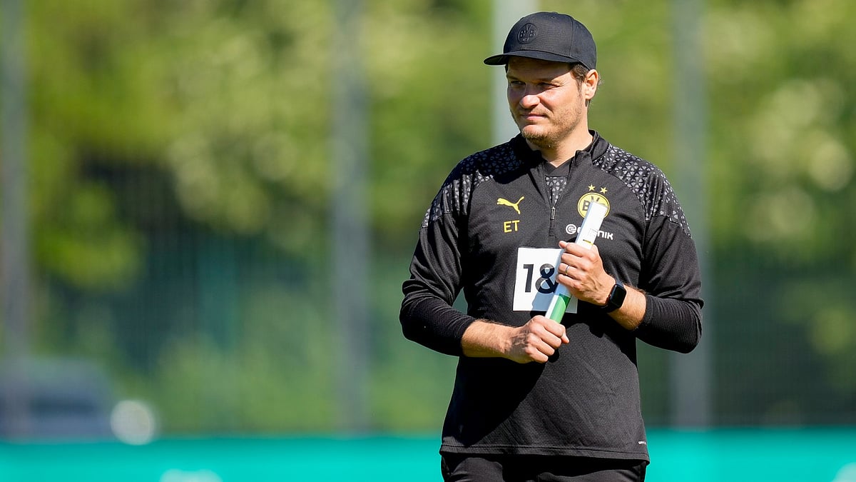 Borussia Dortmund head coach, Edin Terzic.