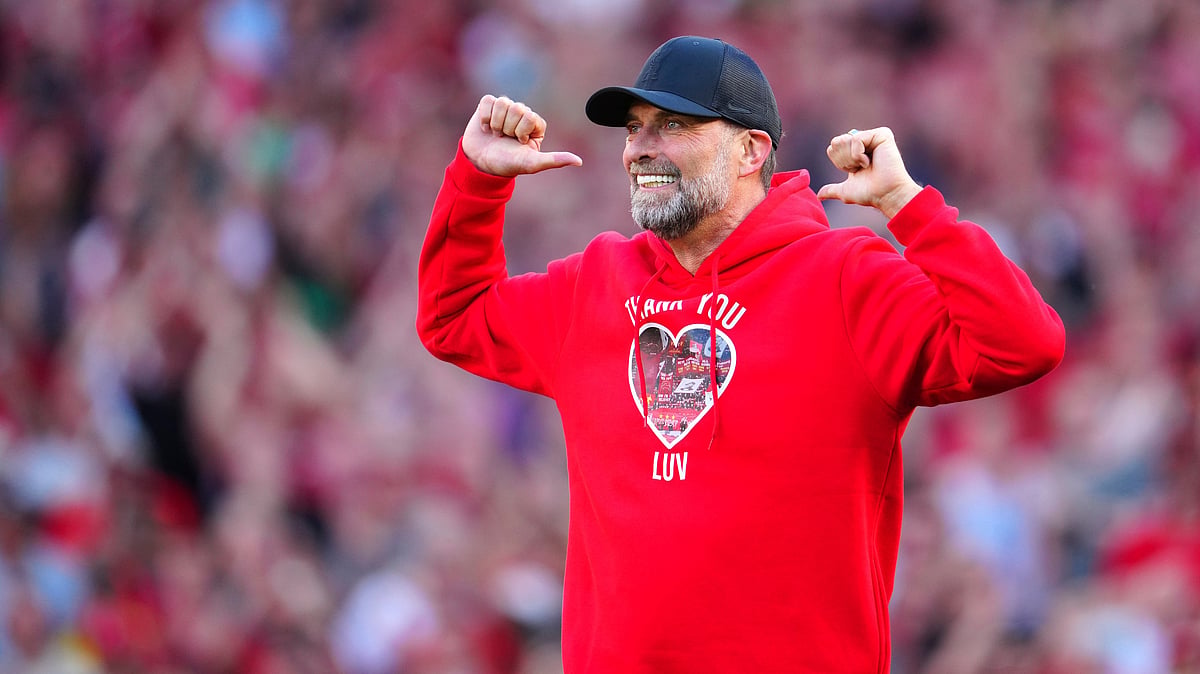 AP : Liverpool's manager Jurgen Klopp reacts after the English Premier League soccer match between Liverpool and Wolverhampton Wanderers.
