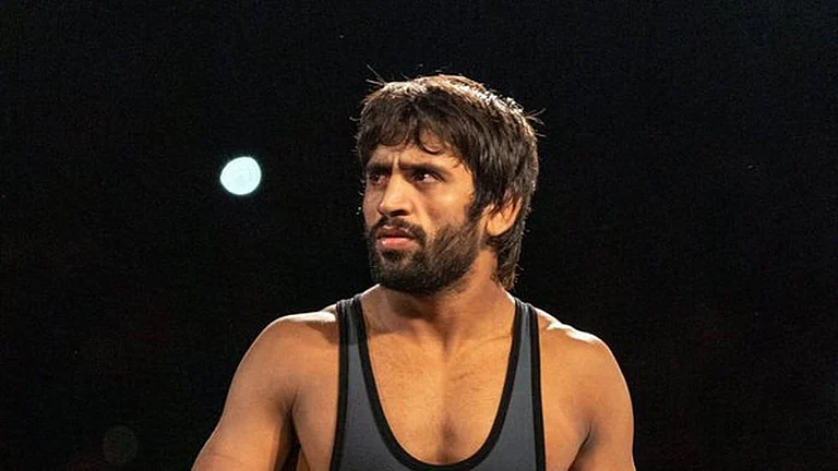 Indian Olympic medallist Bajrang Punia. - File