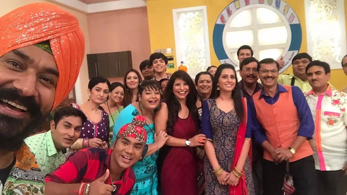 Instagram : Gurucharan Singh with 'TMKOC' cast