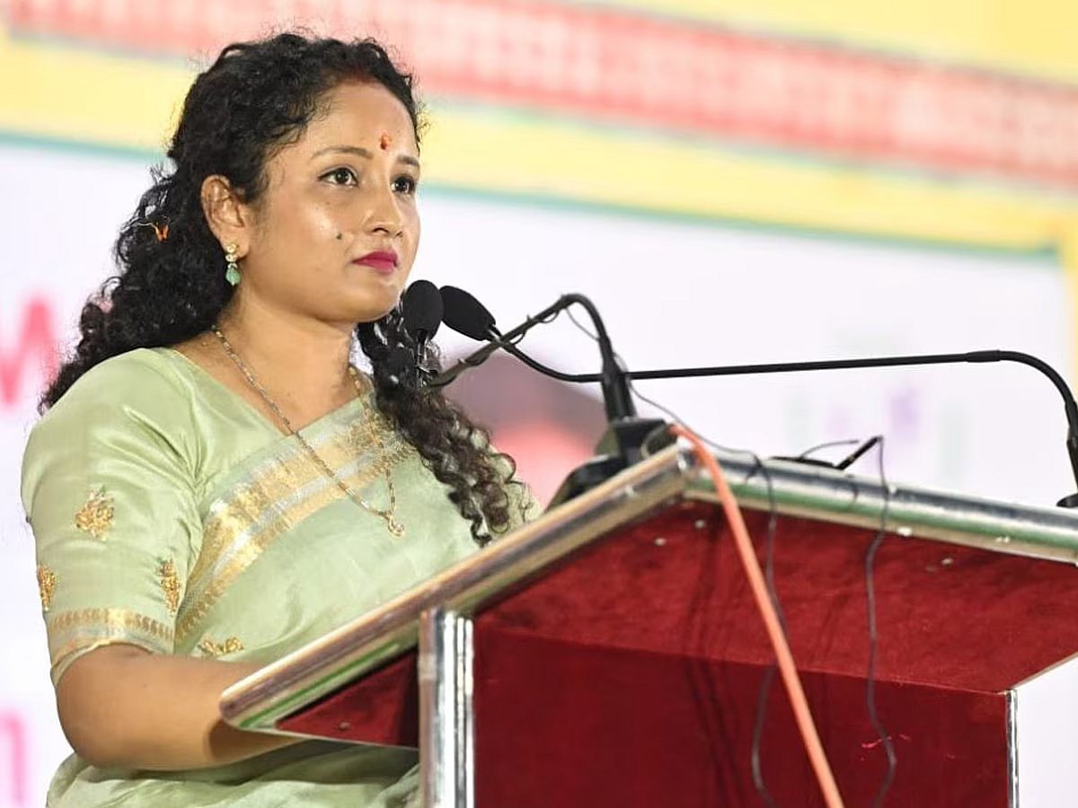 PTI : Kalpana Soren, wife of former Jharkhand CM Hemant Soren |