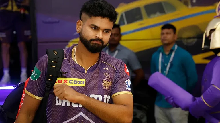 Shreyas Iyer has scored 251 runs till now in IPL 2024. - IPL/BCCI