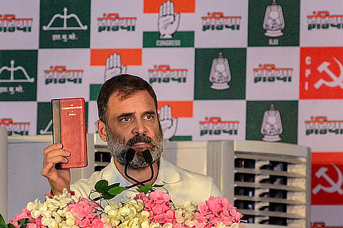 Rahul Gandhi campaigns in Jharkhand
