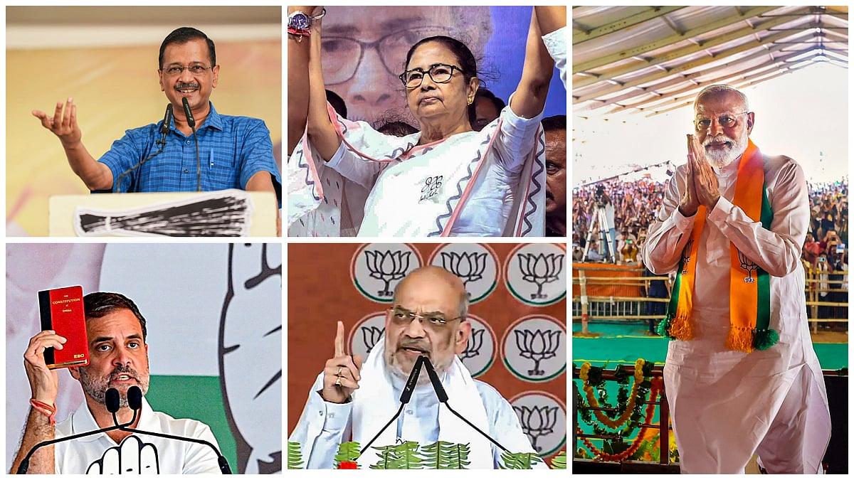PTI images : Lok Sabha elections 2024 are nearing the end with last phase of polling scheduled on June 1