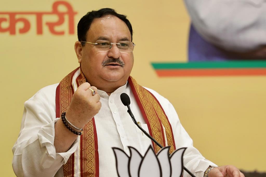 File Photo : BJP chief JP Nadda 