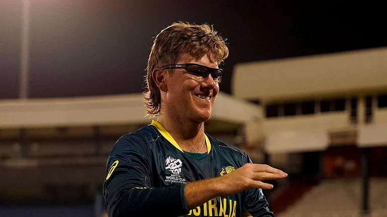 Adam Zampa took three wickets for Australia against Namibia - X/@cricketcomau