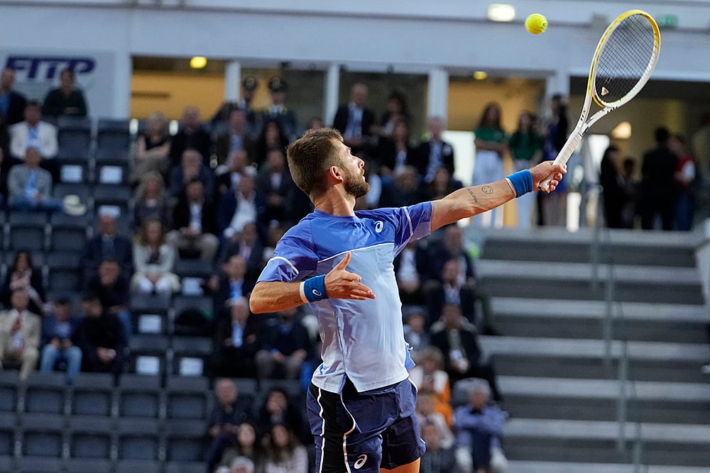 Italian Open Tennis Djokovic vs Moutet_photo_5