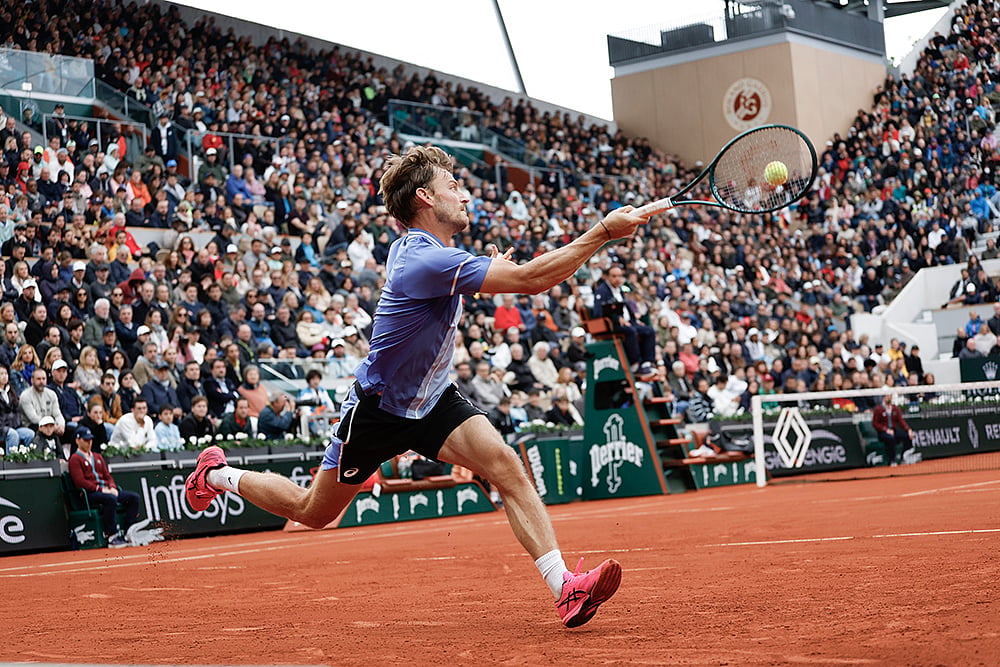 French Open Tennis 2024 David Goffin_Photo_1