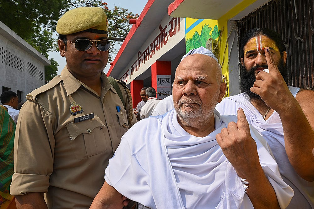 Shri Hanuman Garhi temple Mahant Gyan Das