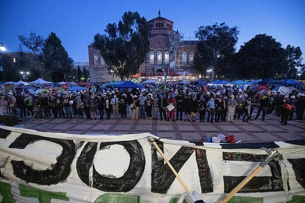 UCLA Campus Protest