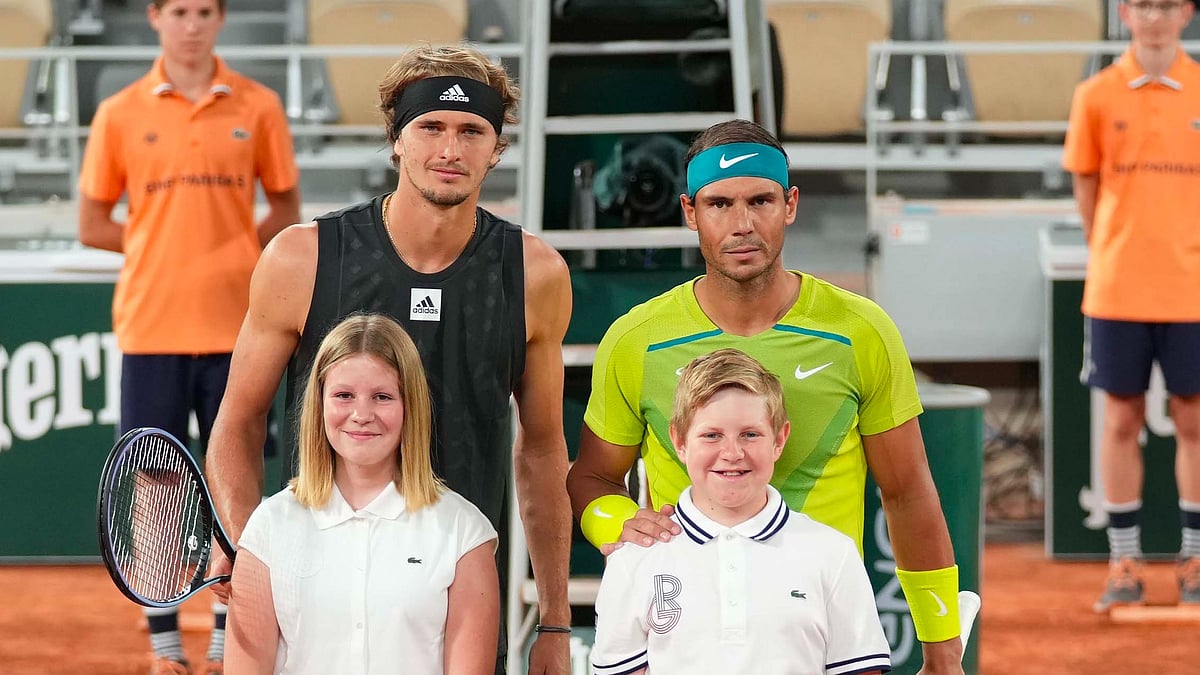Tennis legend Rafael Nadal will take on world number 4 Alexander Zverev in the round of 128 at French Open 2024. - X/Roland Garros