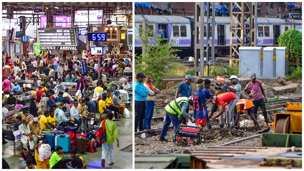 The block for the works related to the extension of platforms at CSMT and widening of platforms at Thane station will end at 3.30 pm on Sunday, as per a Central Railway release.

 - PTI 
