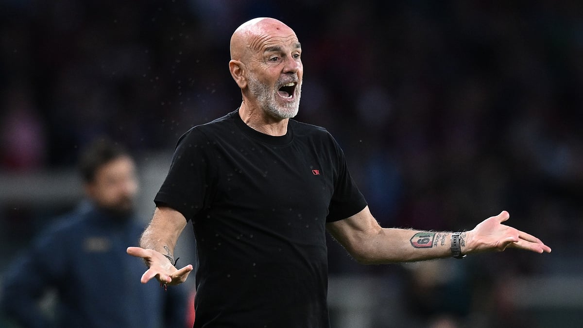 Milan manager, Stefano Pioli