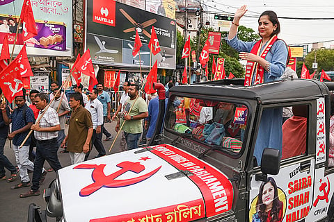 Saira Shah Halim campaigns