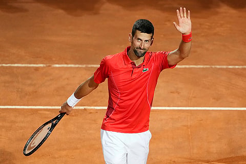 Djokovic Beat france's Moutet