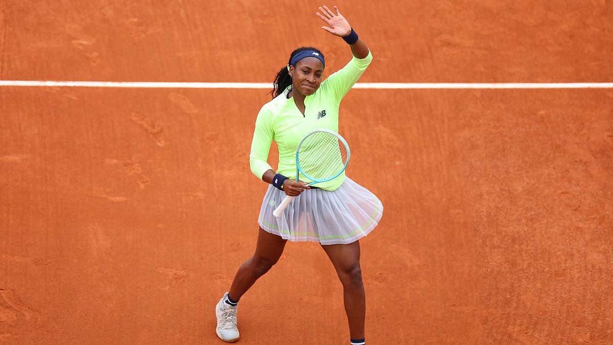 Gauff raced into the second round at Roland Garros.