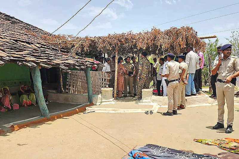 Murder investigation in Bodal Kachhar tribal village