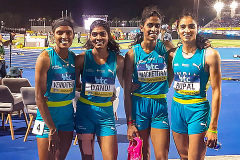 Women's 4x400m relay team qualify for Paris Olympics