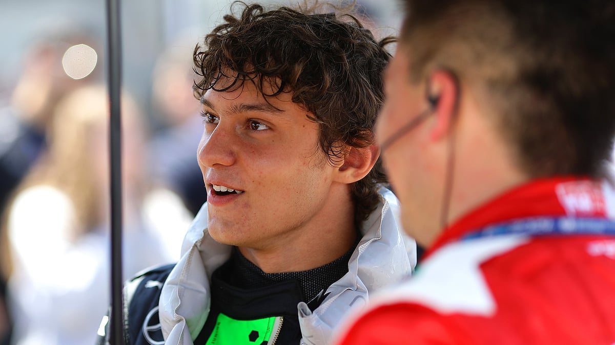 Andrea Kimi Antonelli pictured at Imola last weekend. - null