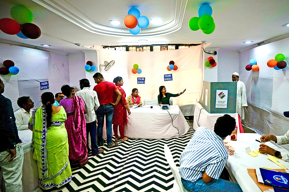 | Photo: AP/Manish Swarup : LS Polls 6th Phase Voting in Delhi