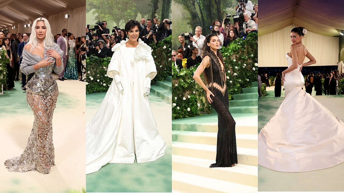 Getty Images : Jenner-Kardashian Family At The Met Gala 2024