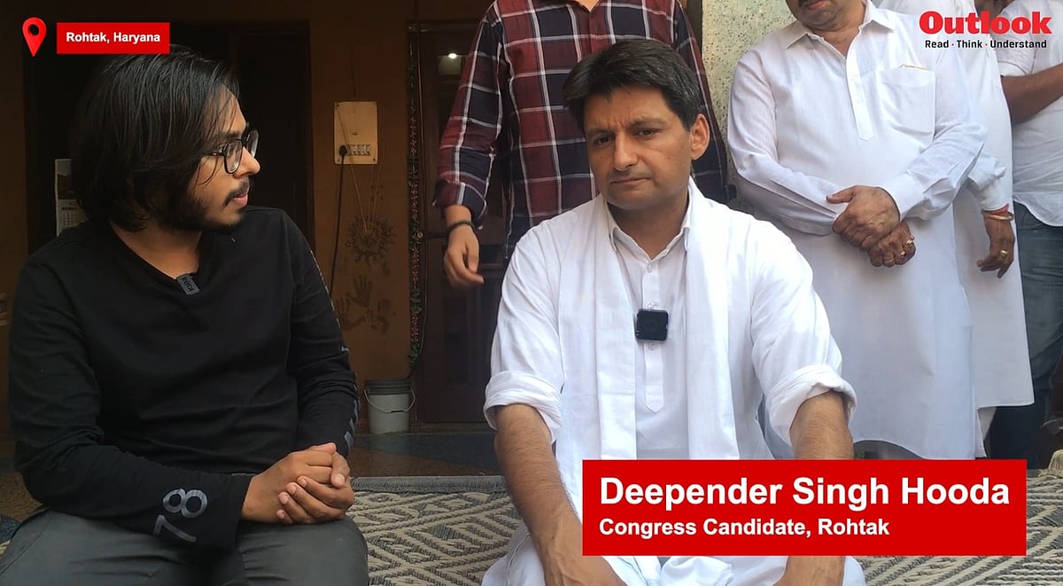 Reporter's Guarantee | Outlook's Vikram Raj in Conversation with Deependra Hooda in Rohtak