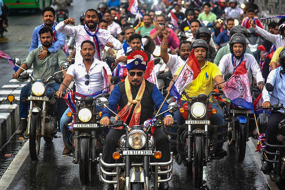 Asom Gana Parishad (AGP) President Atul Bora