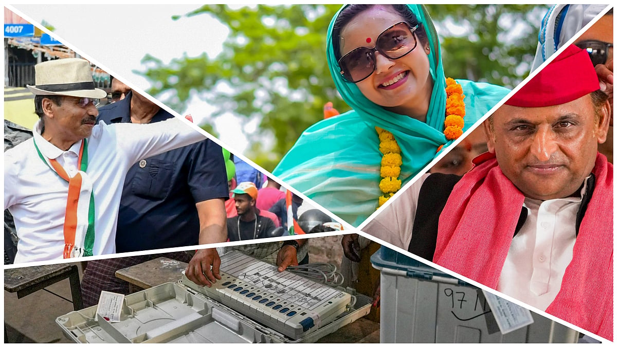 In Phase 4 of Lok Sabha polls, big political leaders like Mahua Moitra, Akhilesh Yadav and Adhir Ranjan Chowdhury were among the contenders - PTI photos