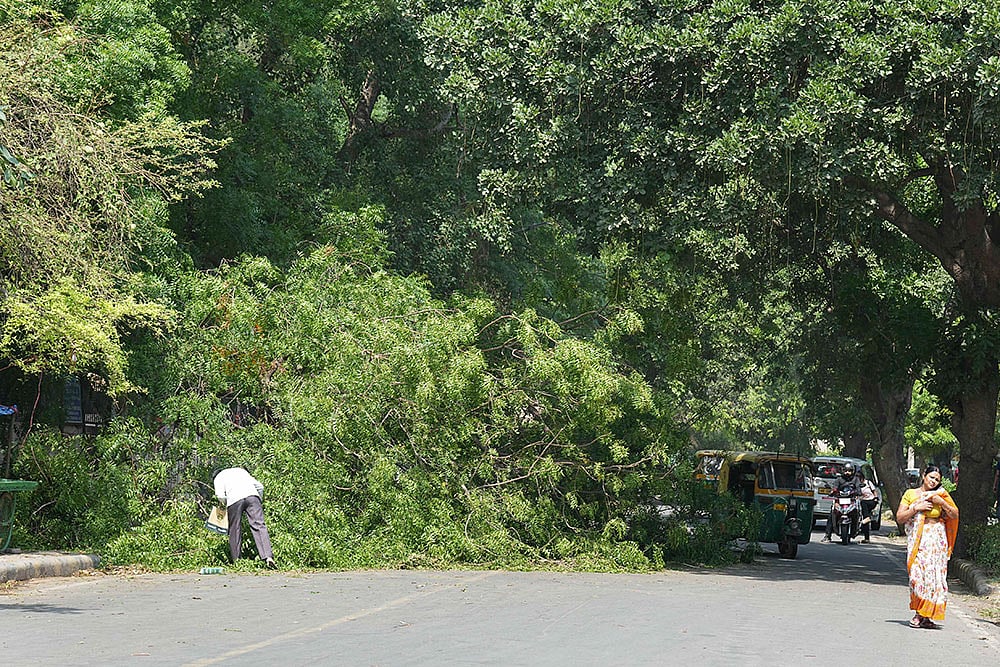 Dust Storm hit Delhi-NCR