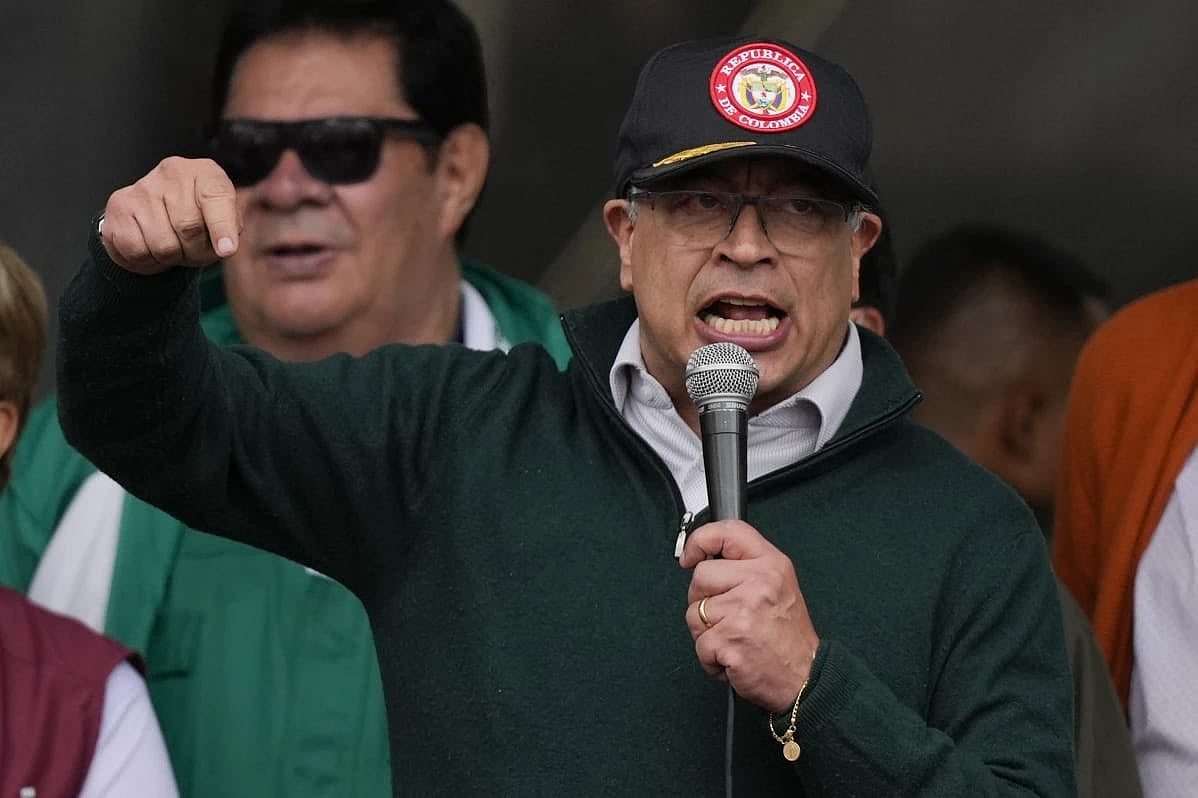 AP : Colombian President Gustavo Petro