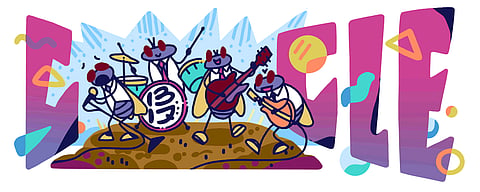 Google's Double Cicada Brood Event Doodle