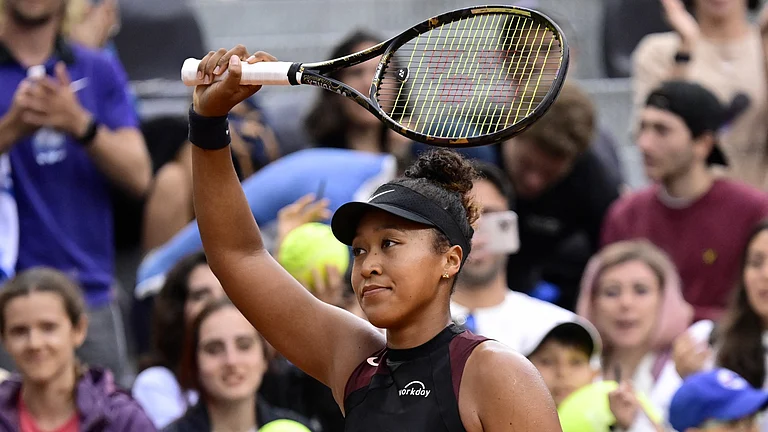 Naomi Osaka is into the third round in Rome. - null