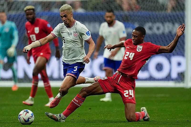 Antonee Robinson of the United States
