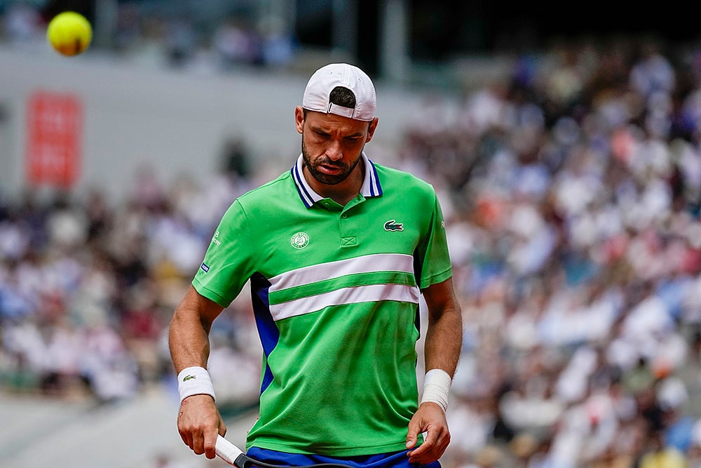 2024 French Open tennis: Grigor Dimitrov Photo_1