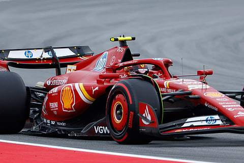 Ferrari driver Carlos Sainz of Spain