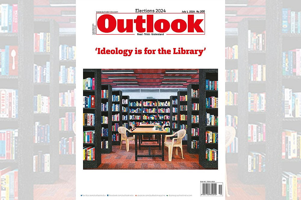 Outlook cover: 'Ideology Is For The Library'