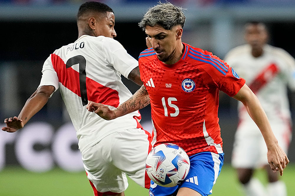 2024 Copa America Soccer Peru vs Chile photo_10