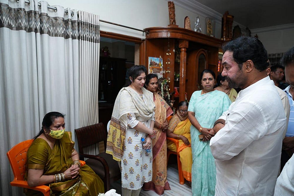 G. Kishan Reddy  in Hyderabad