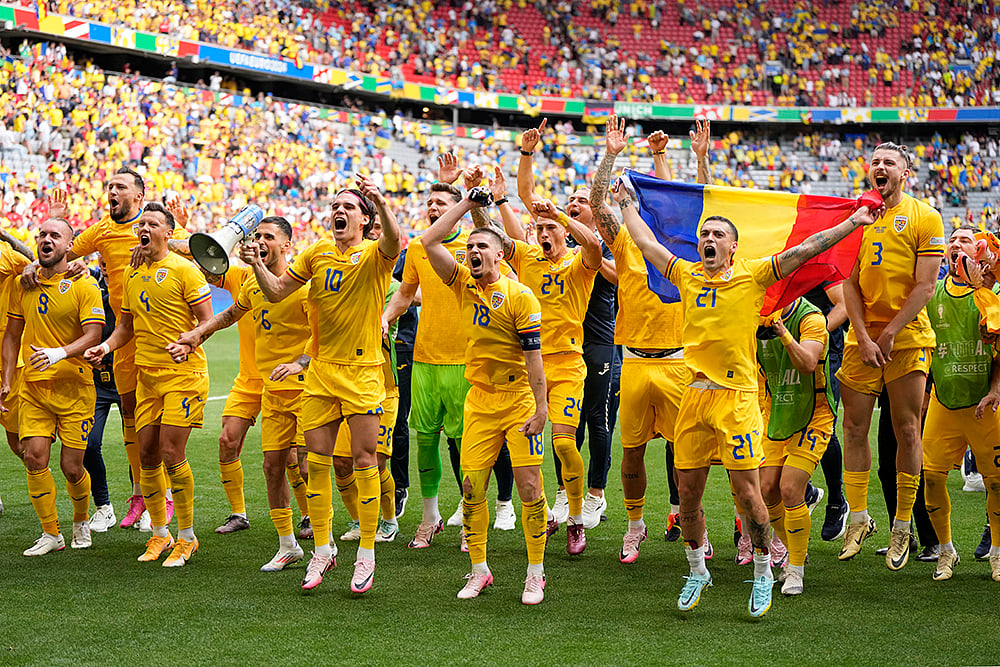 Euro 2024 Soccer Romania Ukraine photo_5