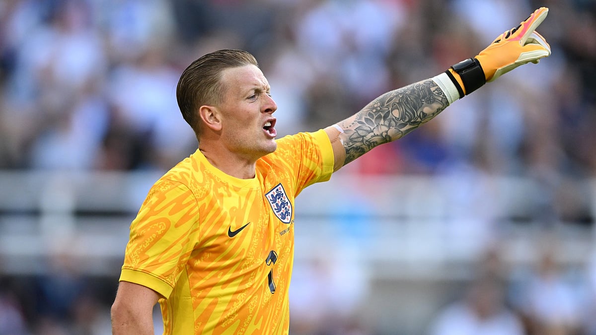 England goalkeeper, Jordan Pickford