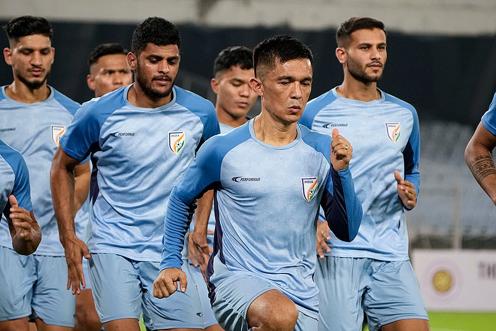 Indian football team captain Sunil Chhetri Photo_2