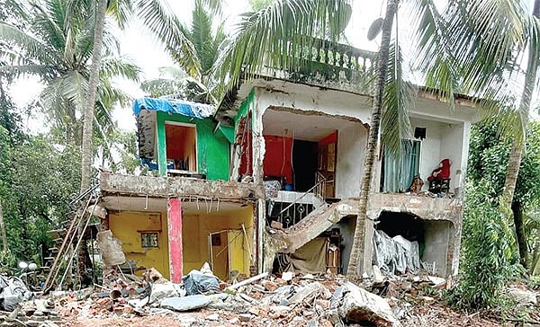 Assagao House Demolition. |  - X/@prudentgoa