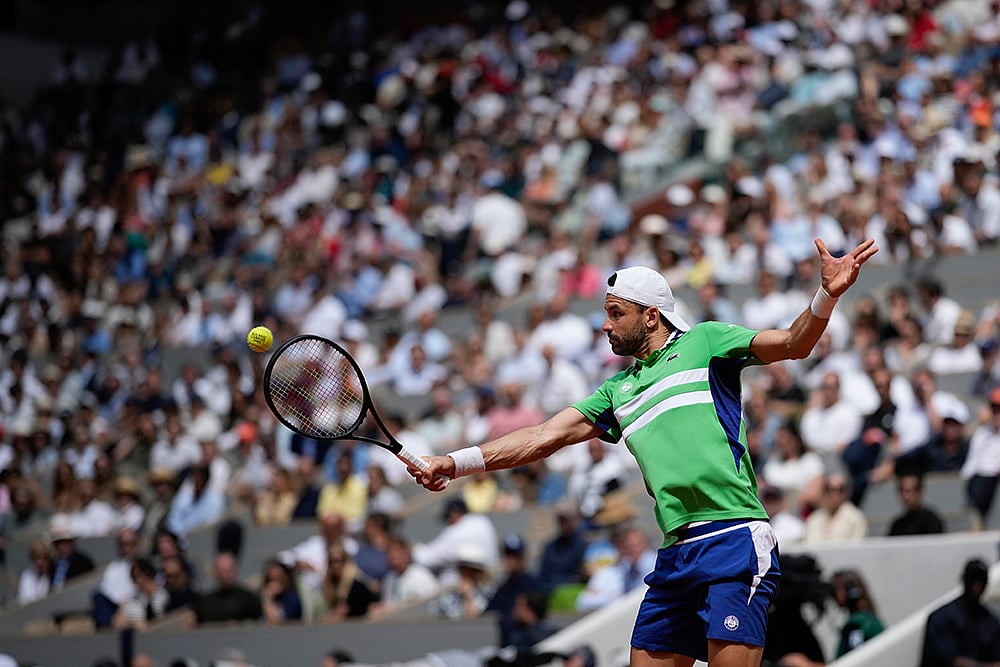 2024 French Open tennis: Grigor Dimitrov Photo_2
